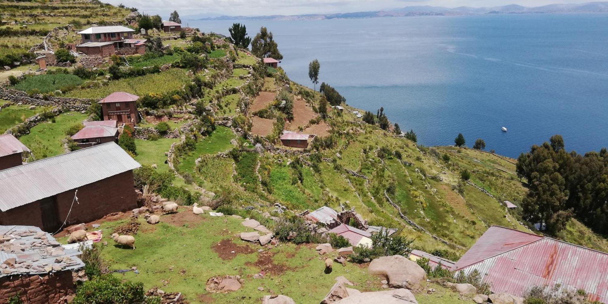Taquile Hospedaje Mario Huillanopampa Exteriör bild